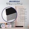 Randall 3' Black Aluminum Brush Door Sweep For Gap Up To 1 1/2" 3 FT BS-220-BLK - alternate 3